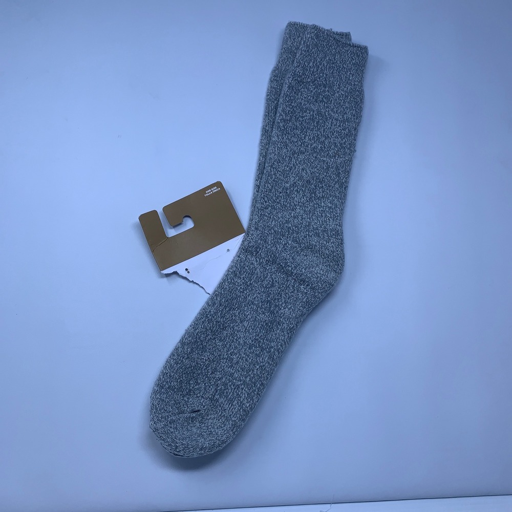 Old Navy Unisex One Size Gray Marled Knit Crew Socks NWT